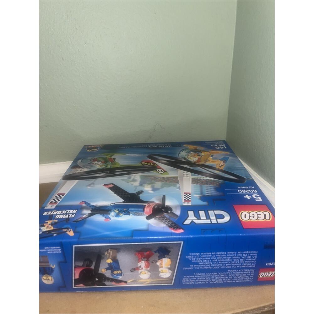 LEGO City #60260 Airport Air Race Flying Helicopter Rivera New Sealed 140 Pcs !! - Picture 5 of 6